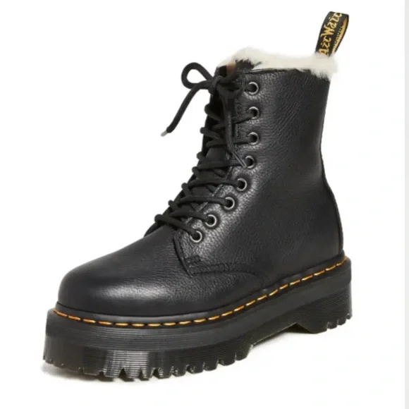 Dr. Martens | Shoes | New Dr Martens Jadon 8 Eye Leather Platform
